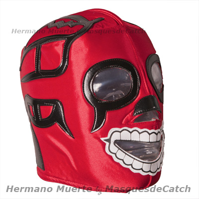 Hermano Muerte Lucha Libre Mask - for Adults