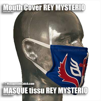 Rey Mysterio Mouth Cover Mask - Uni-size (One size fits all)