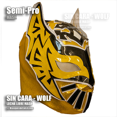 Wolverhampton Sin Cara Wolves Mask - Semi Pro Mask